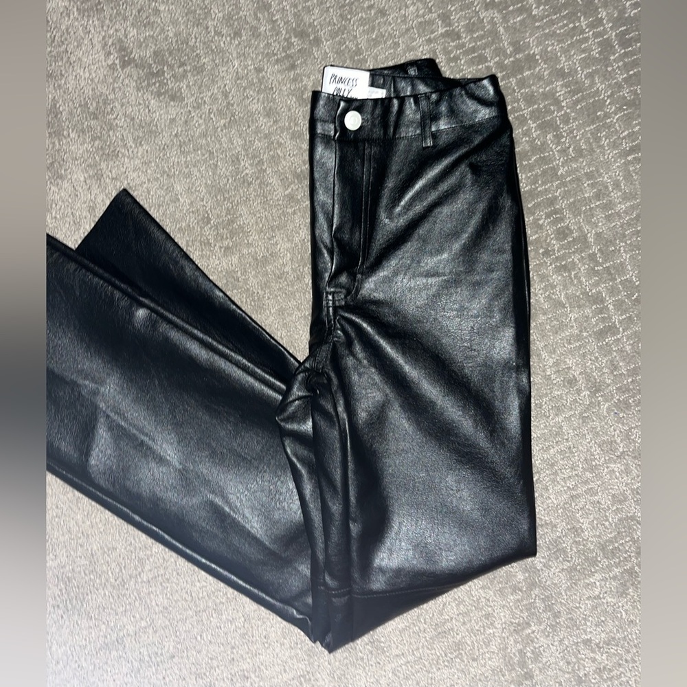 PRINCESS POLLY LEATHER PANTS
